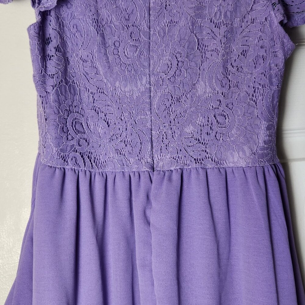Purple dress
